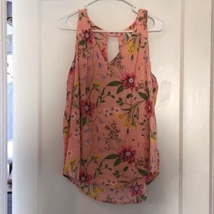 Pink Floral Old Navy blouse